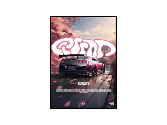 Nissan GT-R Concept Poster