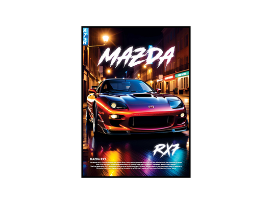 Mazda RX-7 Concept Poster