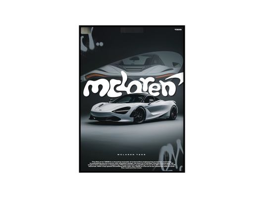 McLaren 720S Concept Poster