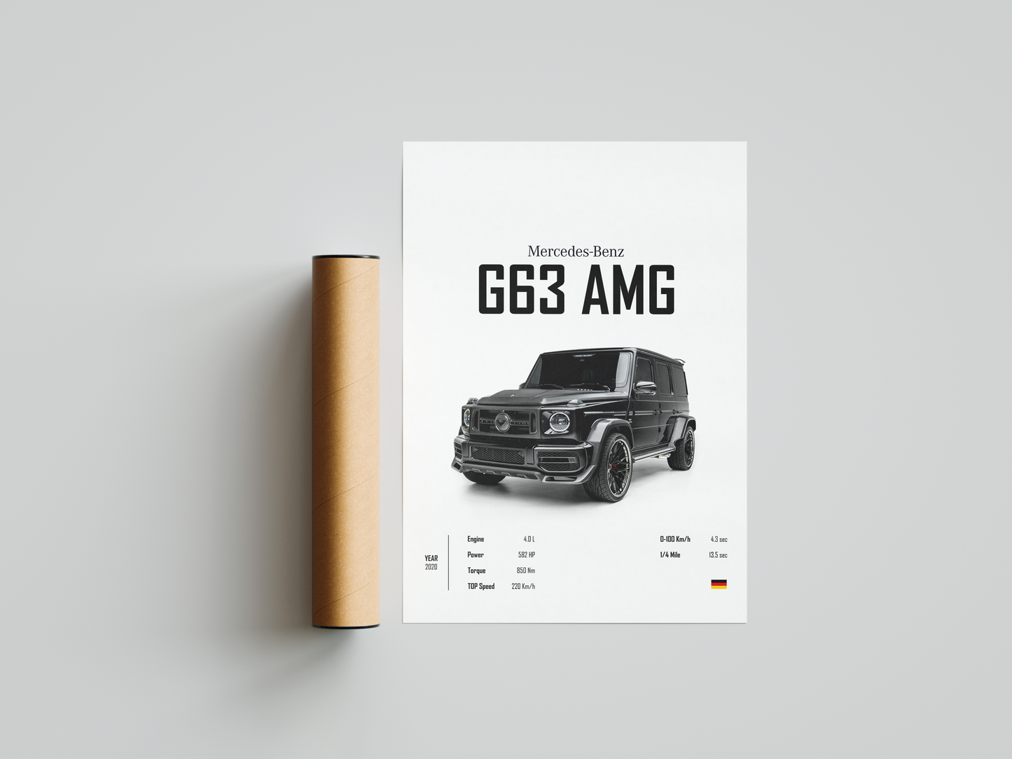 Mercedes Benz G63 AMG 'CORE' Poster