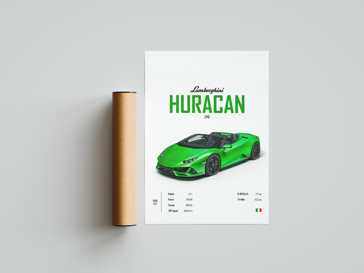 Lamborghini Huracan EVO 'CORE' Poster