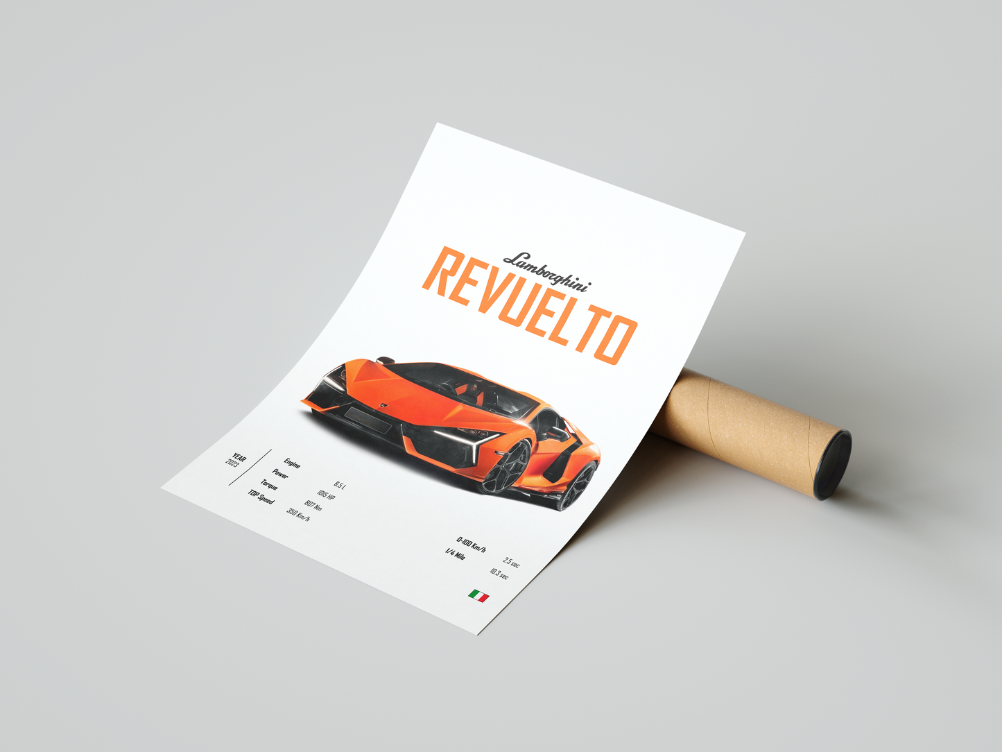 Lamborghini Revuelto 'CORE' Poster