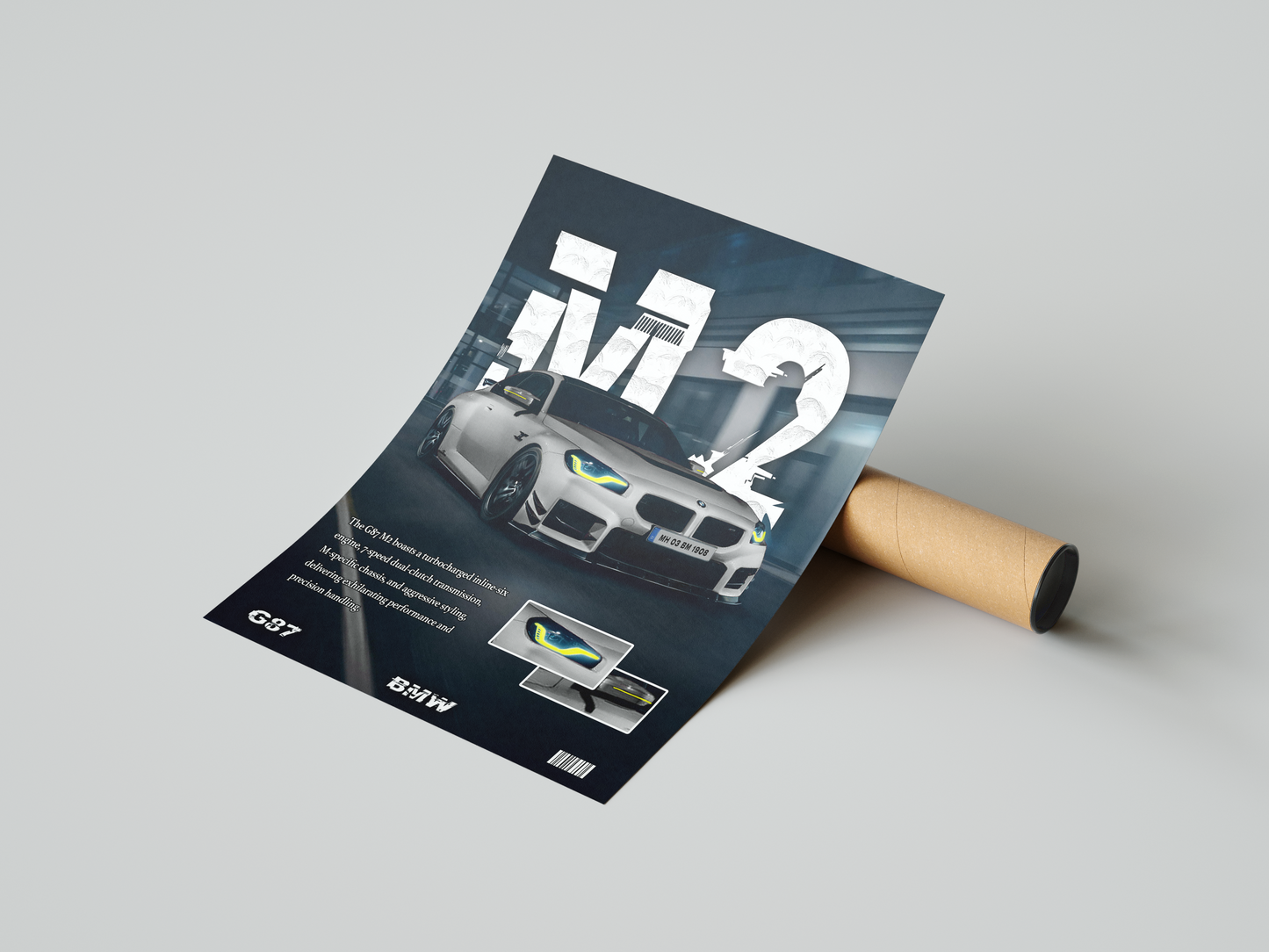 BMW M2 Details Poster