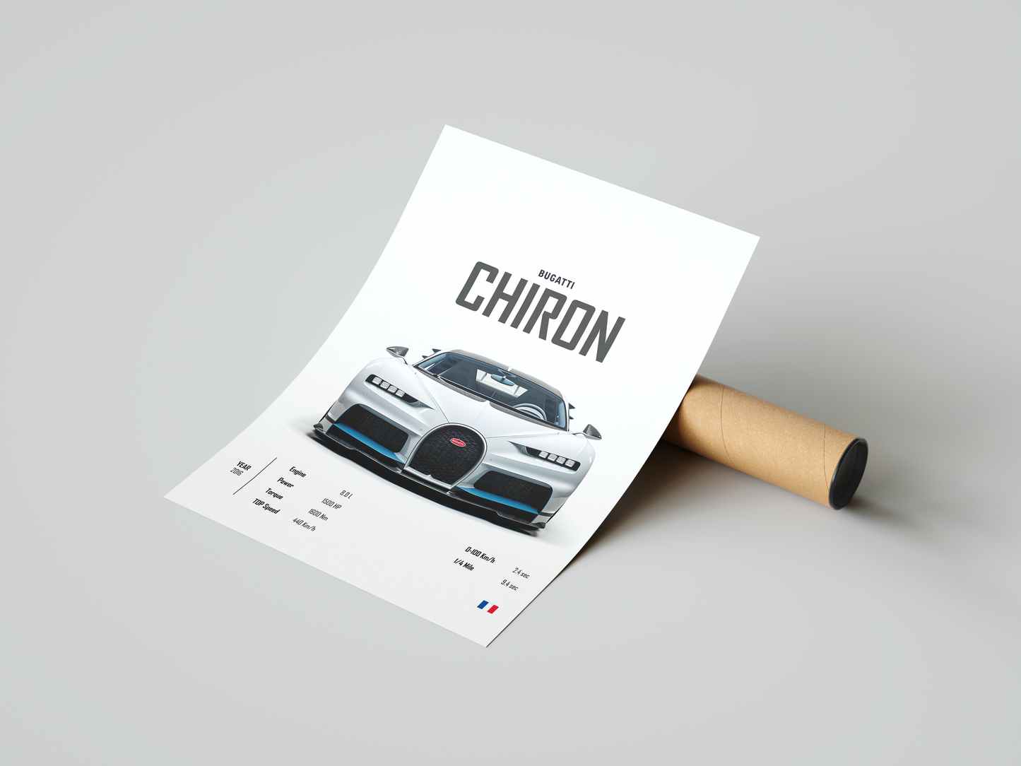Bugatti Chiron 'CORE' Poster