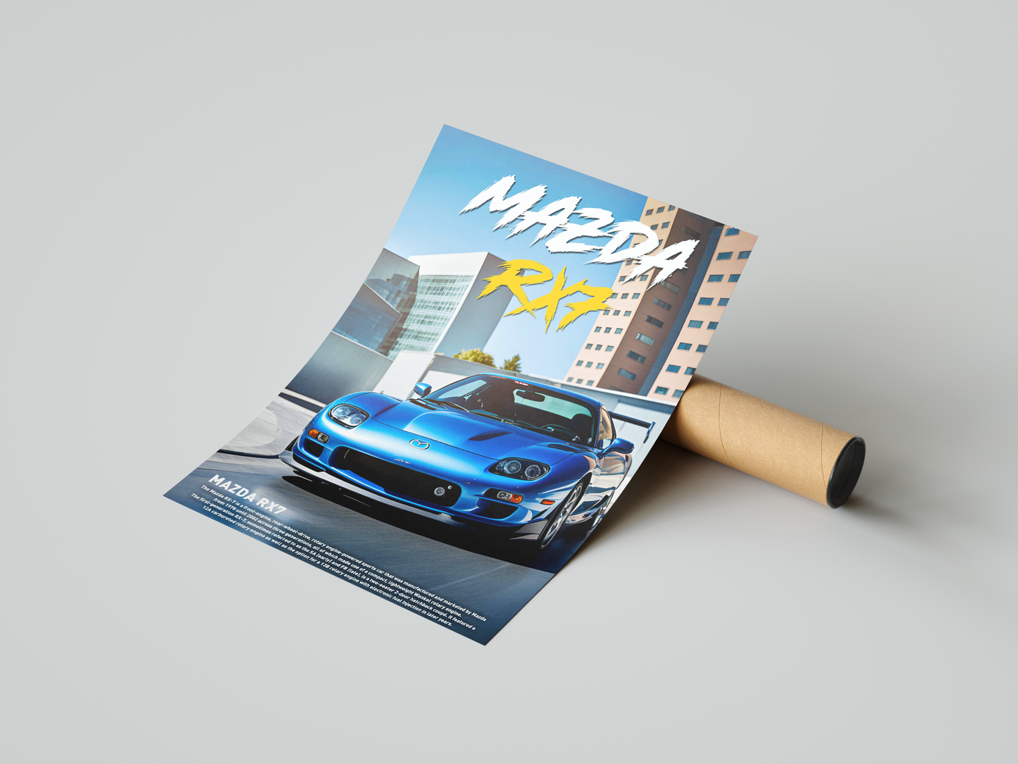 Mazda RX-7 Concept Poster