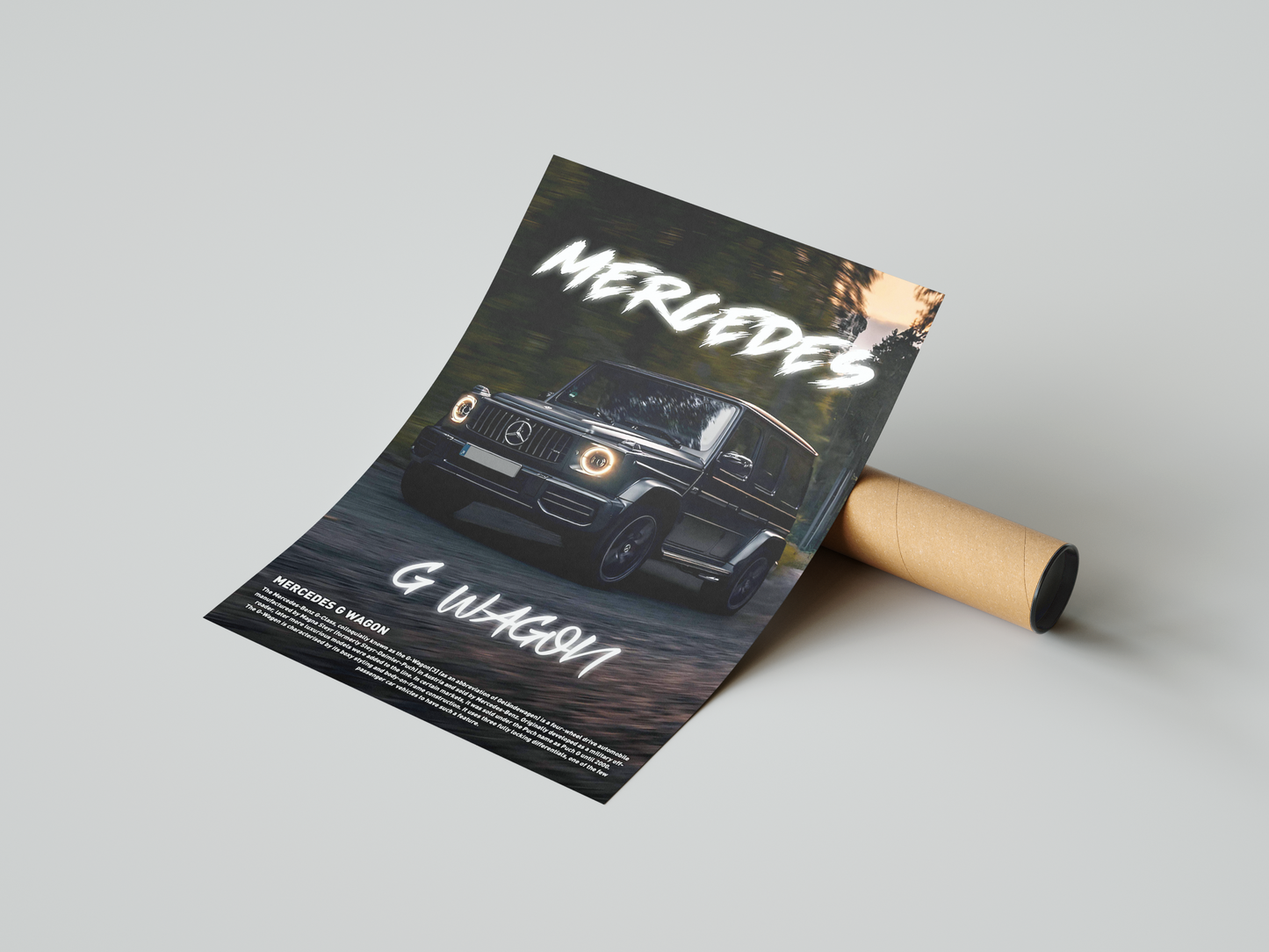 Mercedes G-Wagon Concept Poster