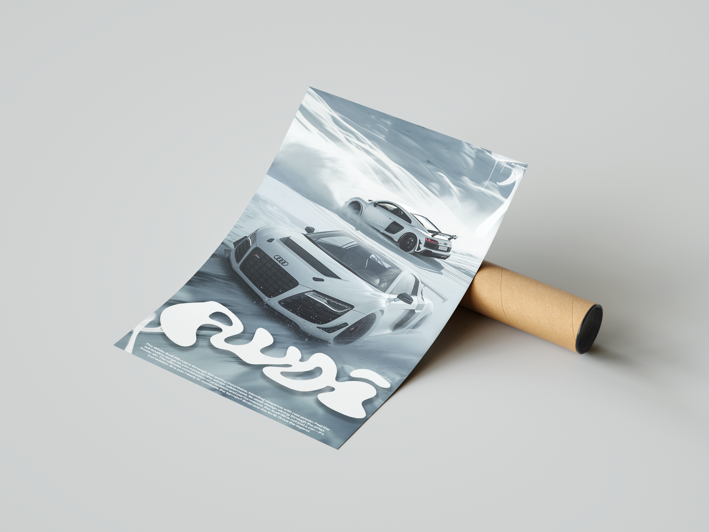 Audi R8 Concept Poster