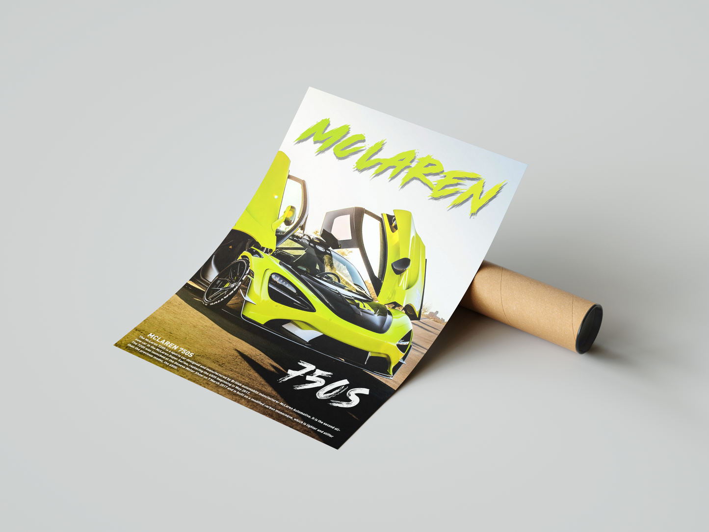 McLaren 750S Concept Poster