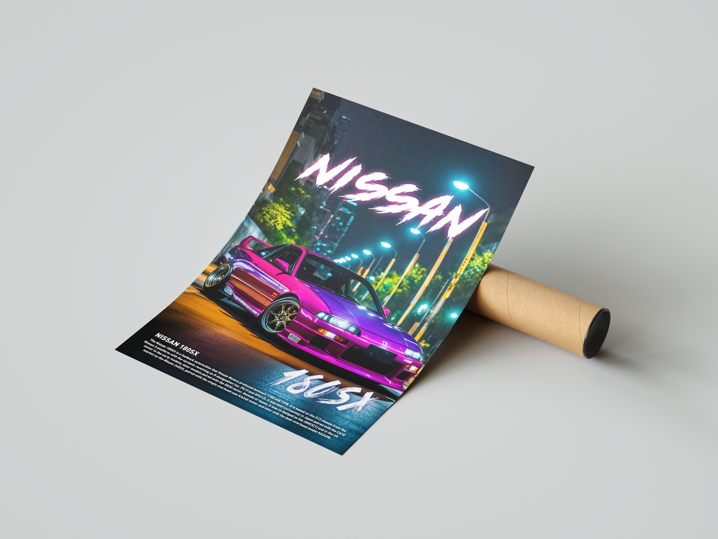 Nissan 180SX Concept Poster