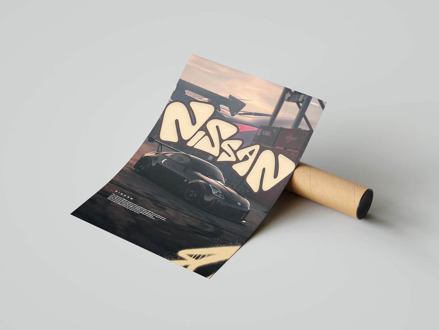 Nissan 350z Concept Poster