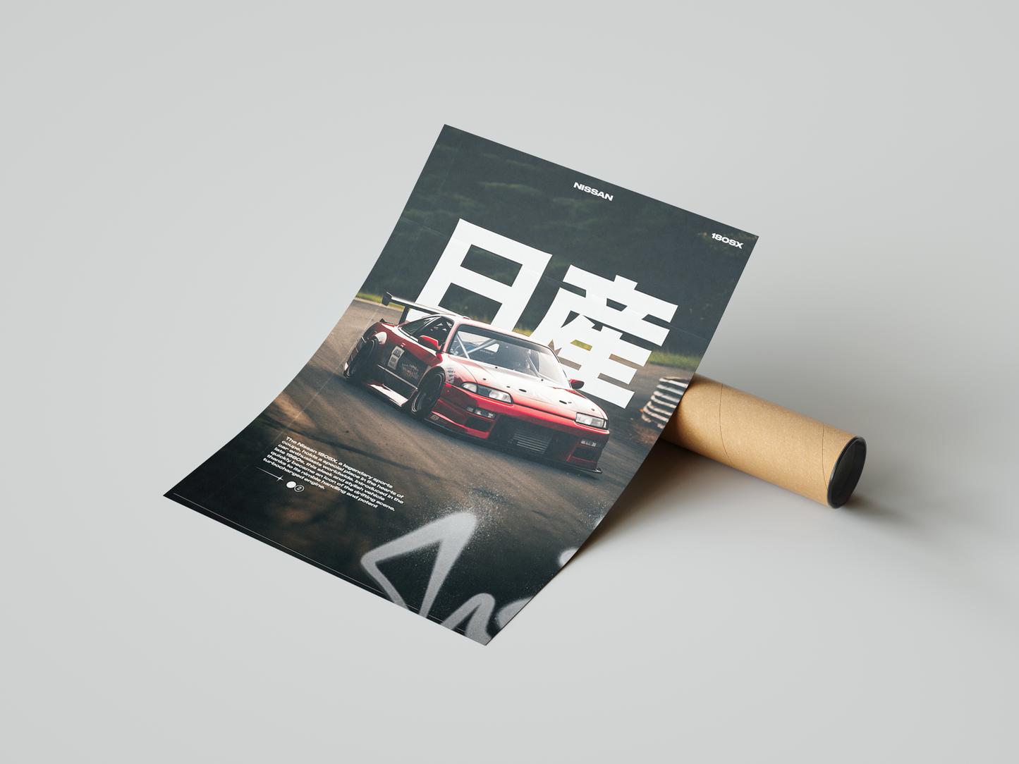 Nissan 180SX Concept Poster