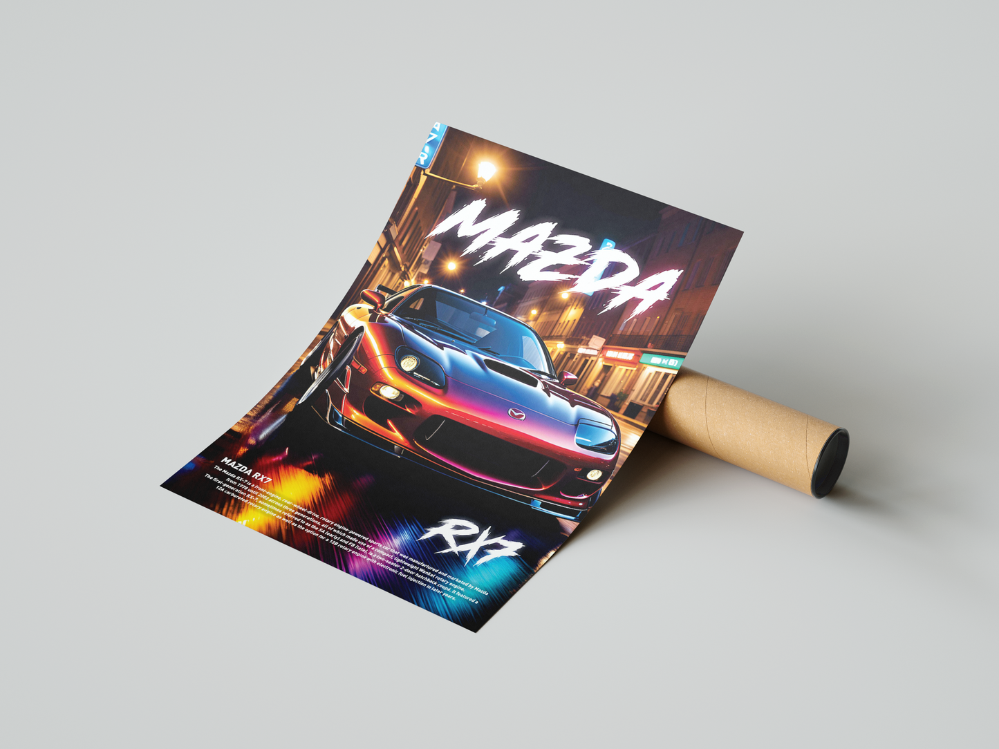 Mazda RX-7 Concept Poster