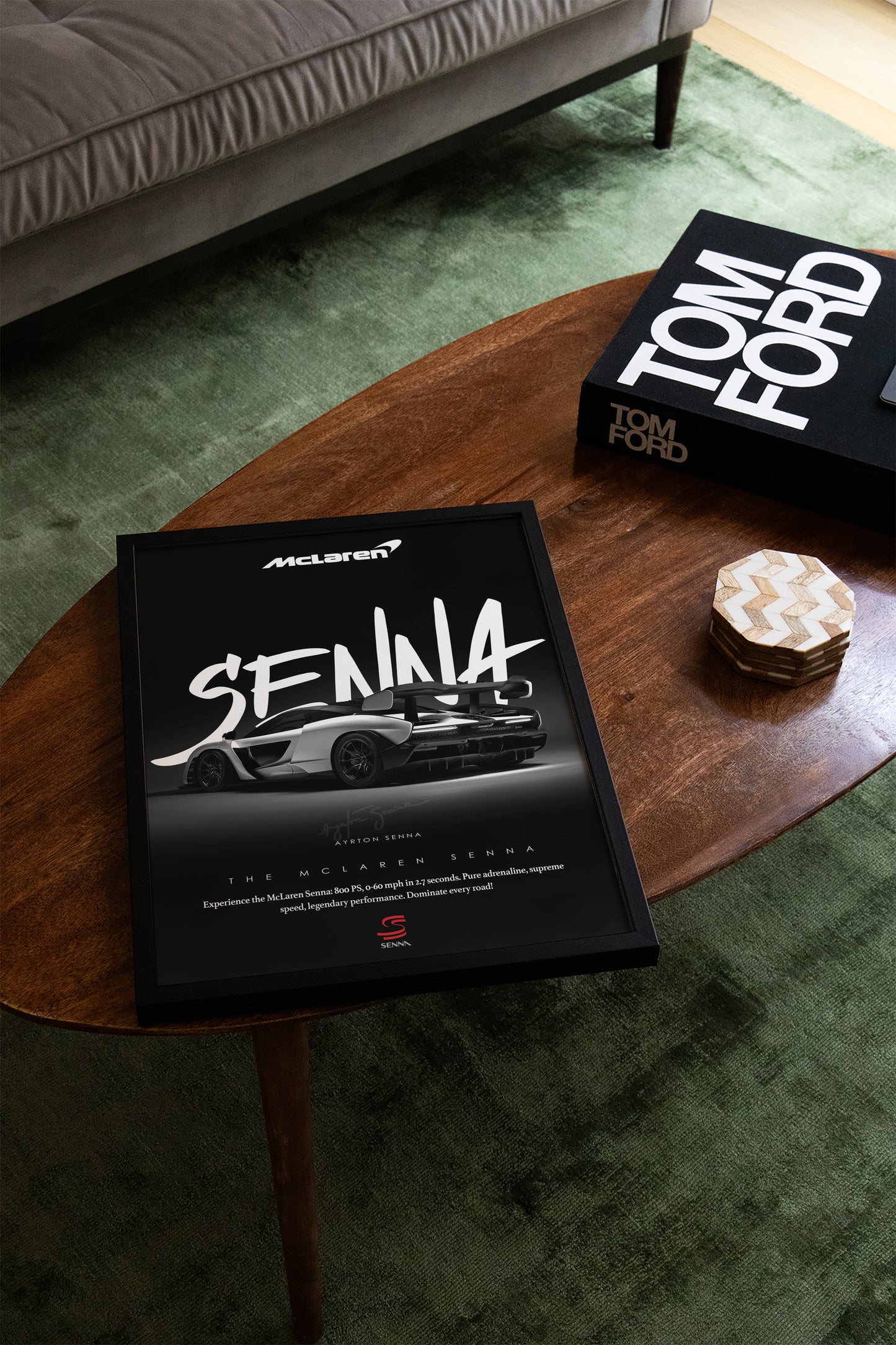 McLaren Senna Concept Poster