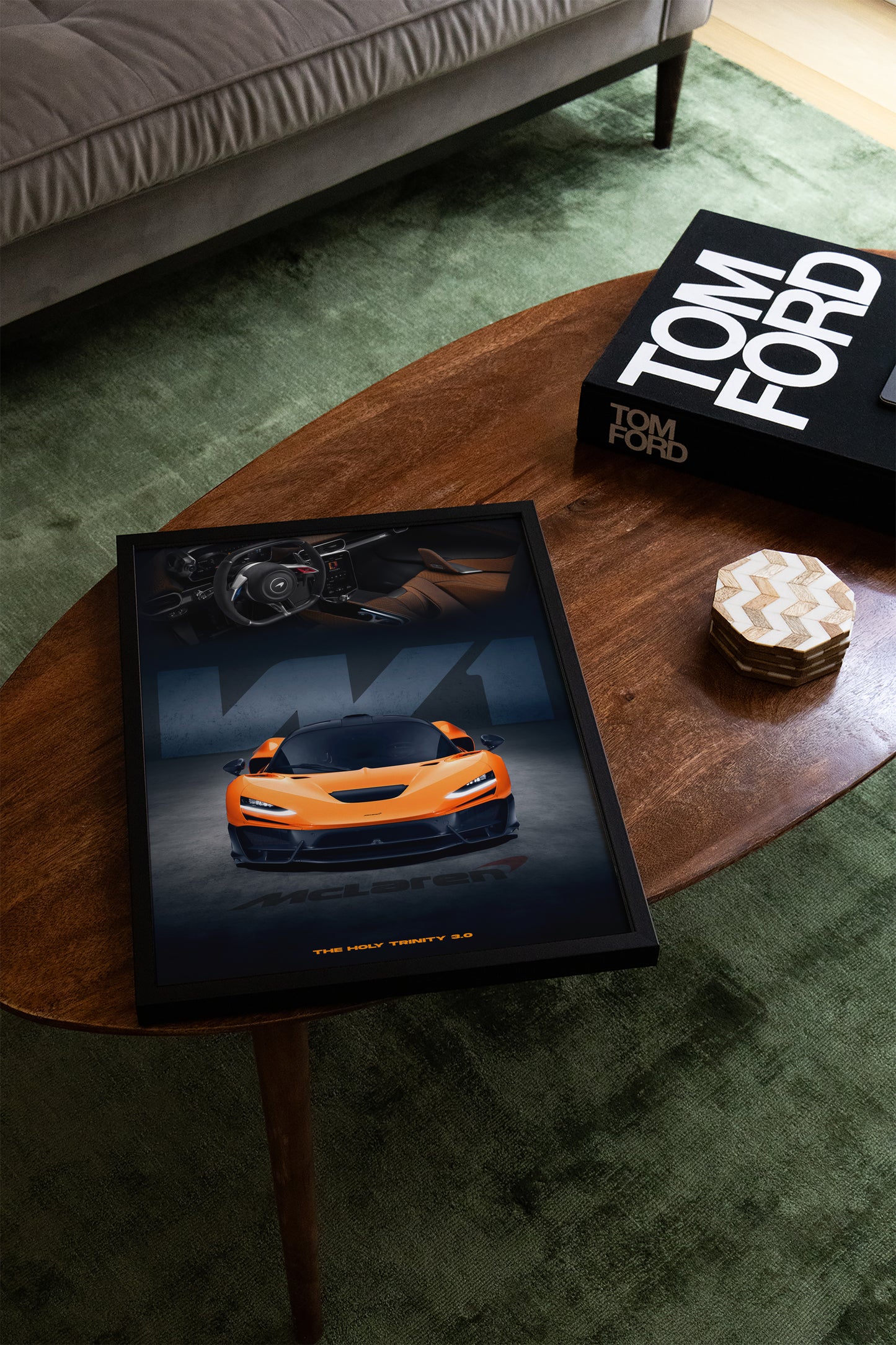 McLaren W1 Concept Poster