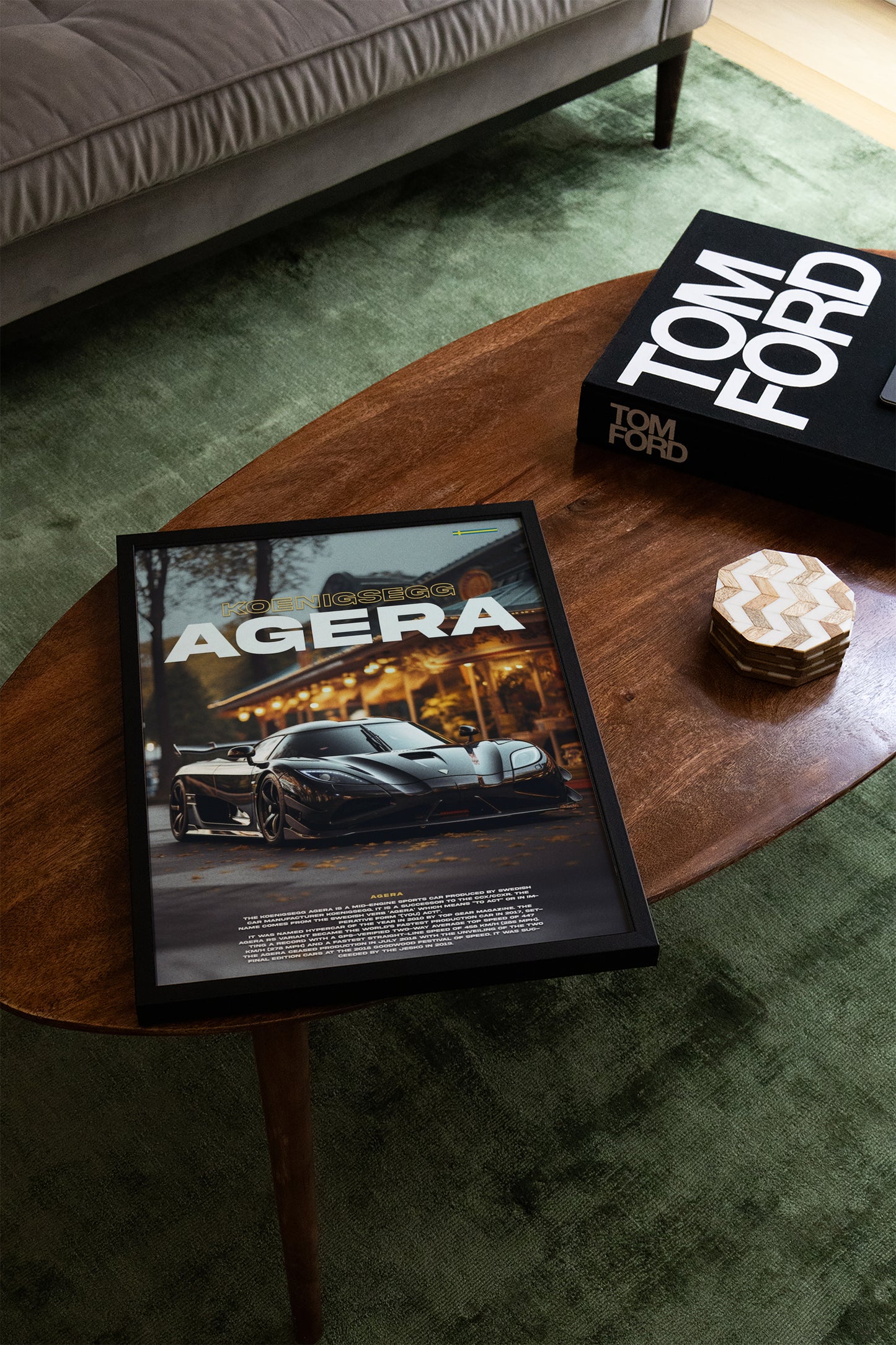 Koenigsegg Agera Concept Poster