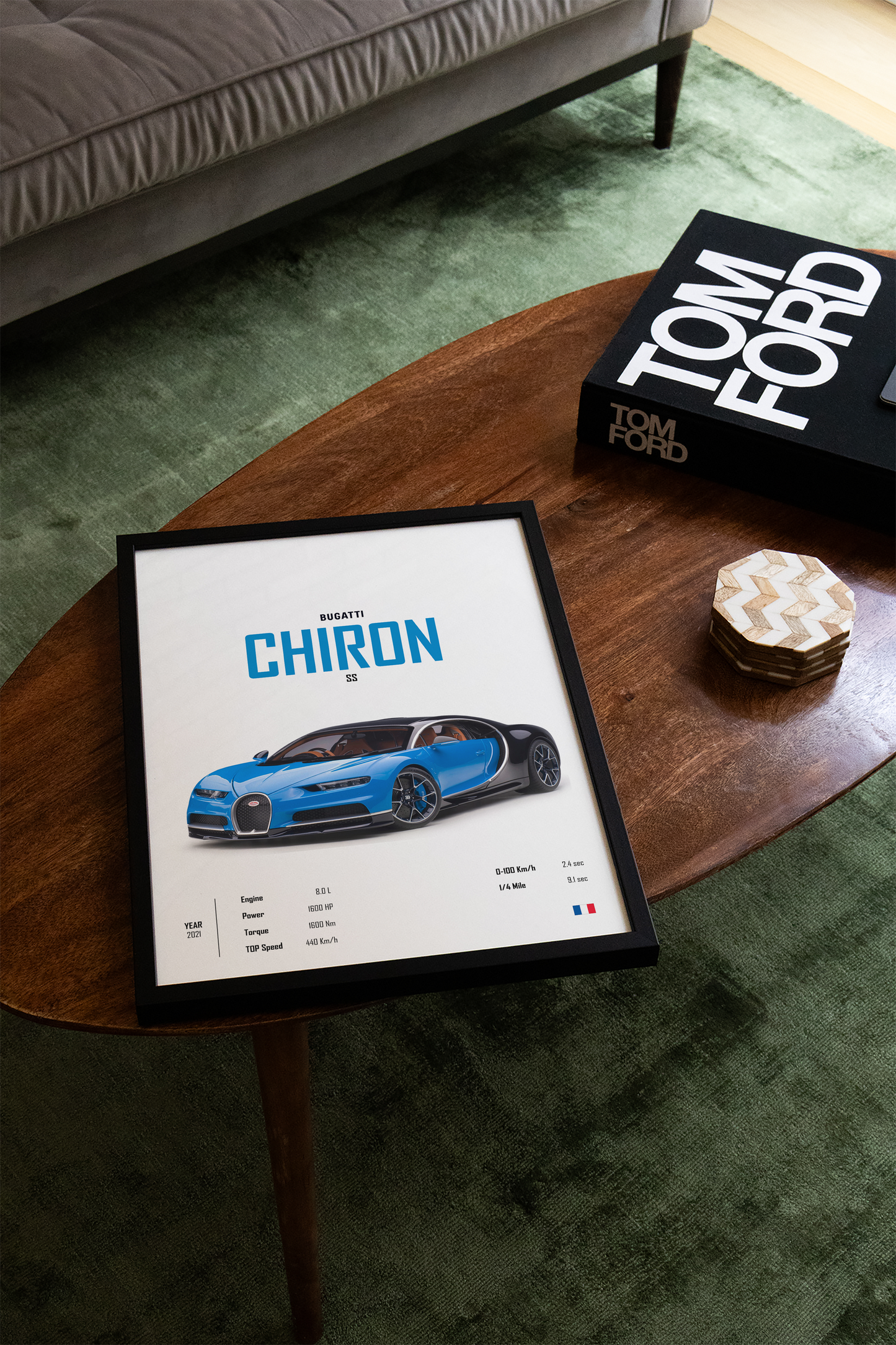 Bugatti Chiron SS 'CORE' Poster