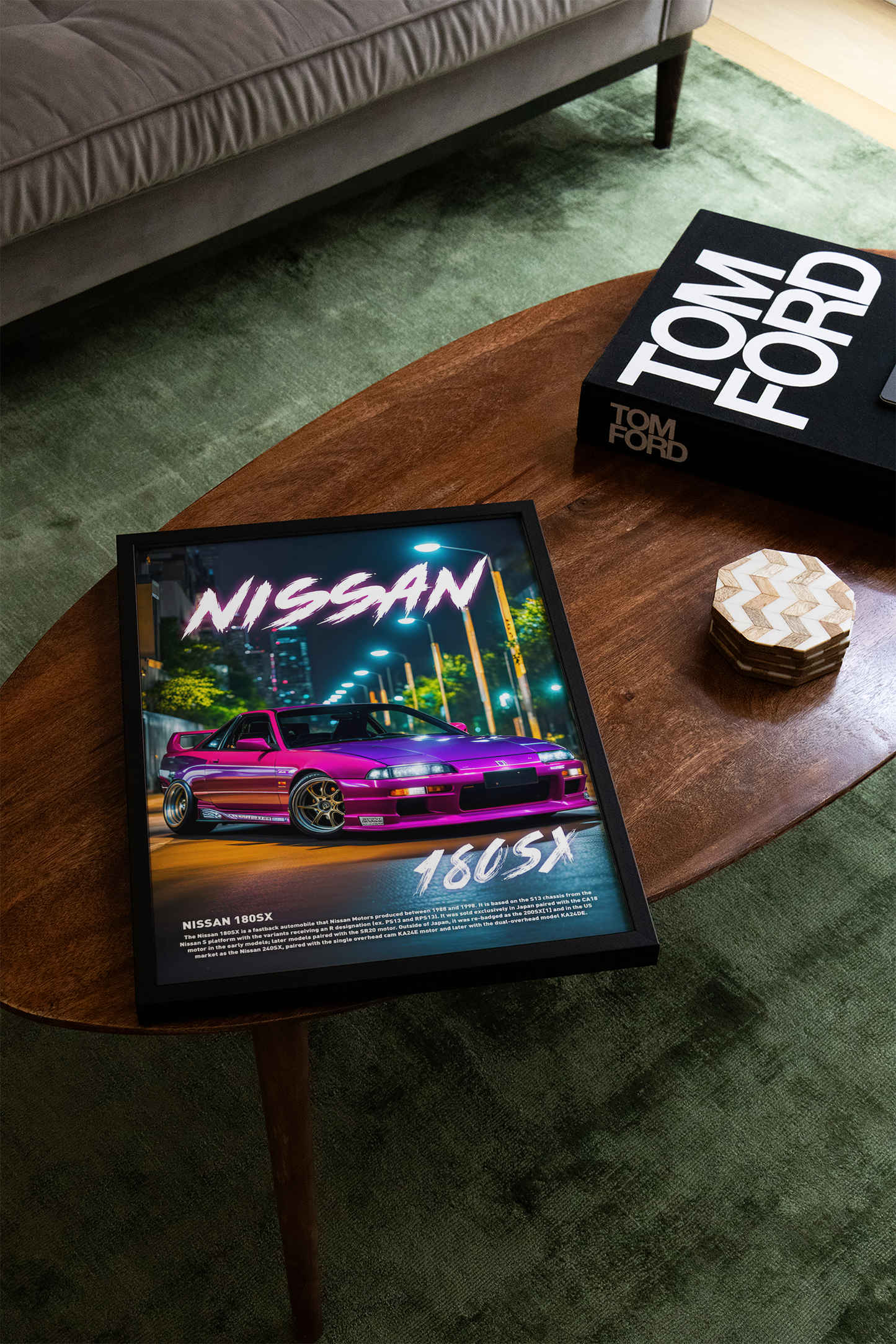 Nissan 180SX Concept Poster