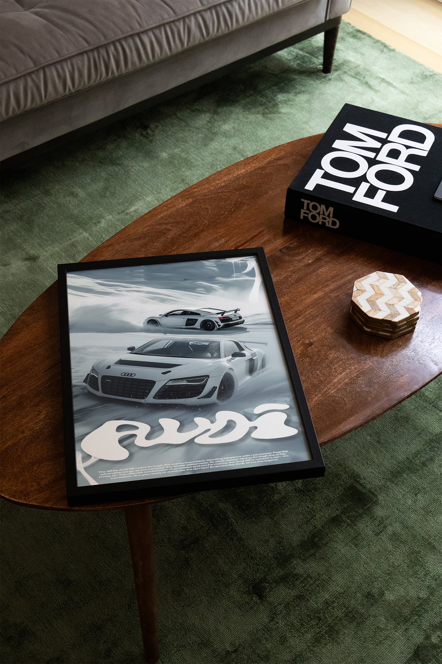 Audi R8 Concept Poster