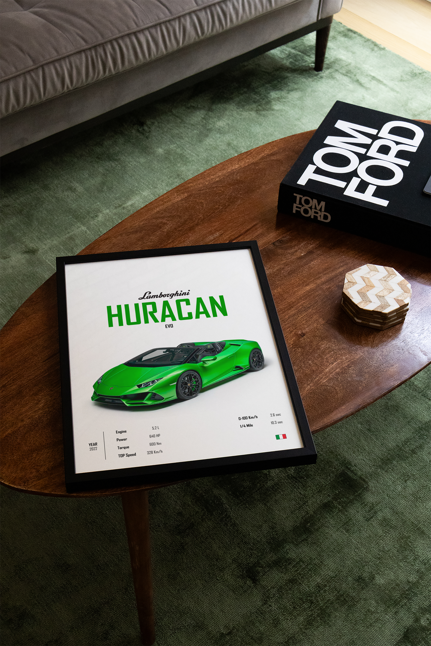 Lamborghini Huracan EVO 'CORE' Poster