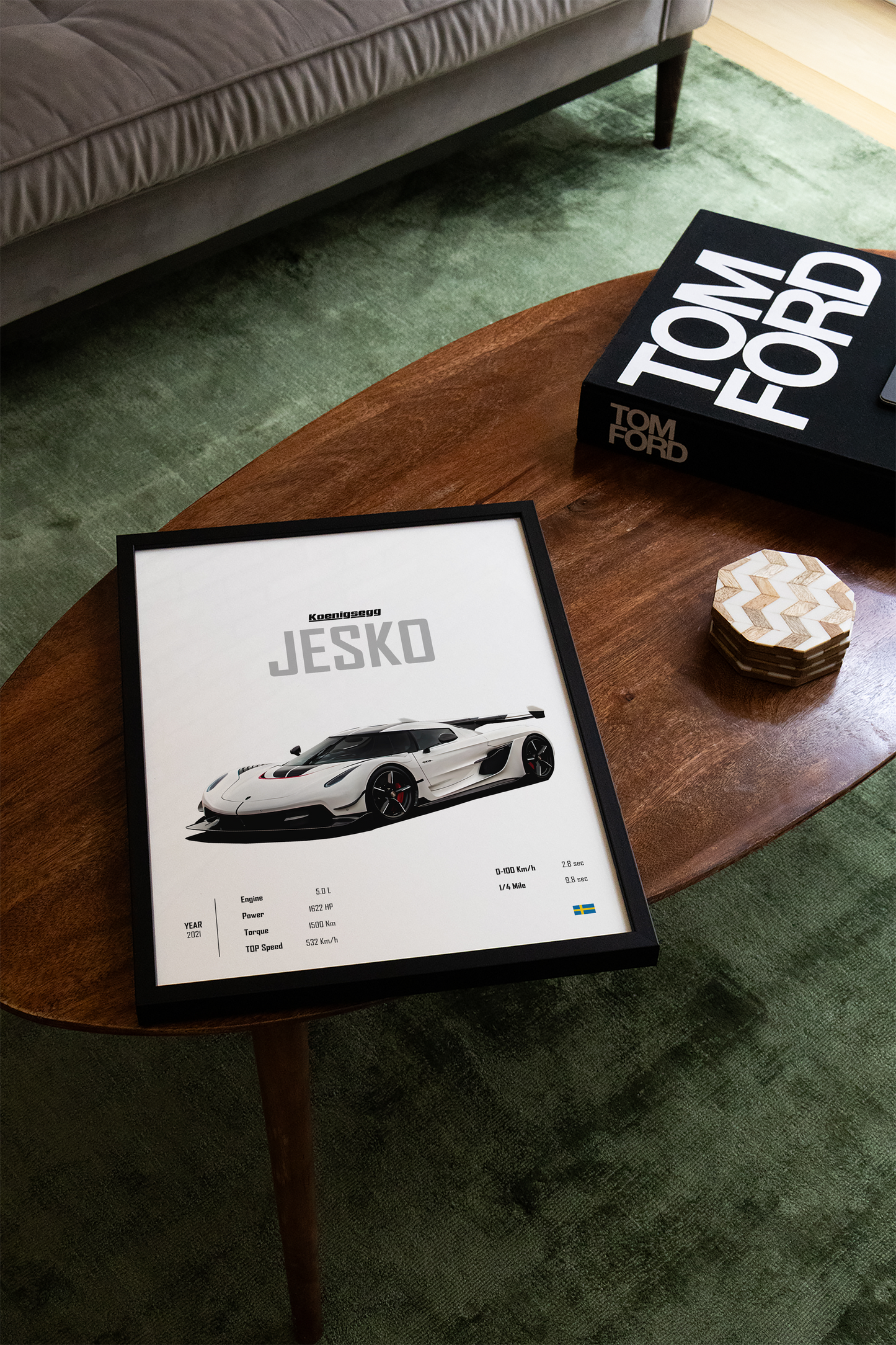 Koenigsegg Jesko 'CORE' Poster