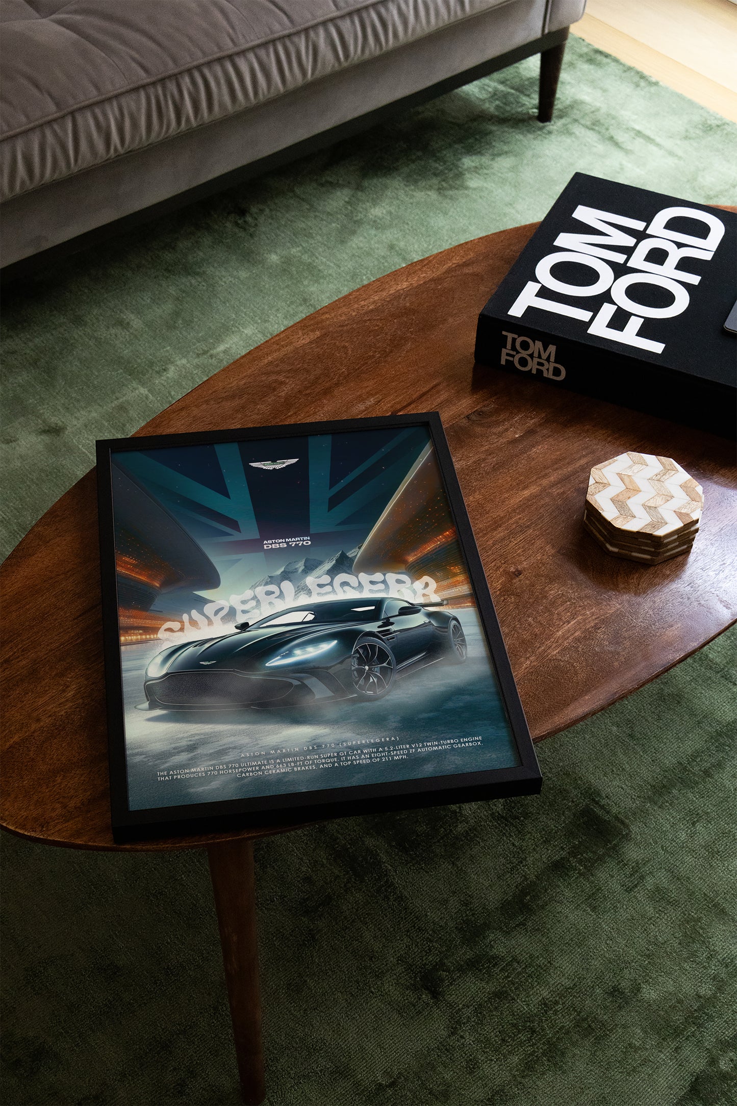 Aston Martin DBS 770 Concept Poster
