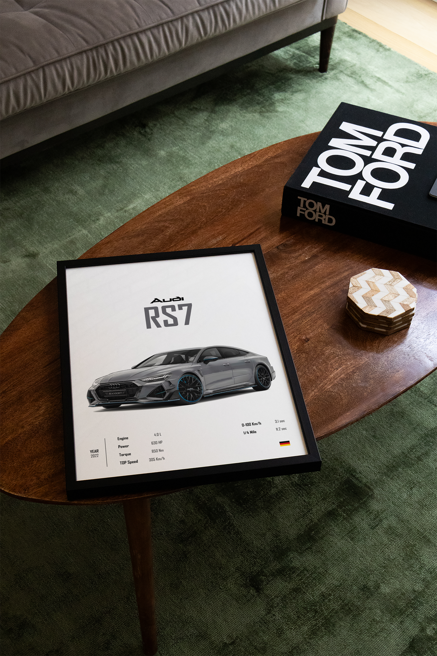 Audi RS7 'CORE' Poster