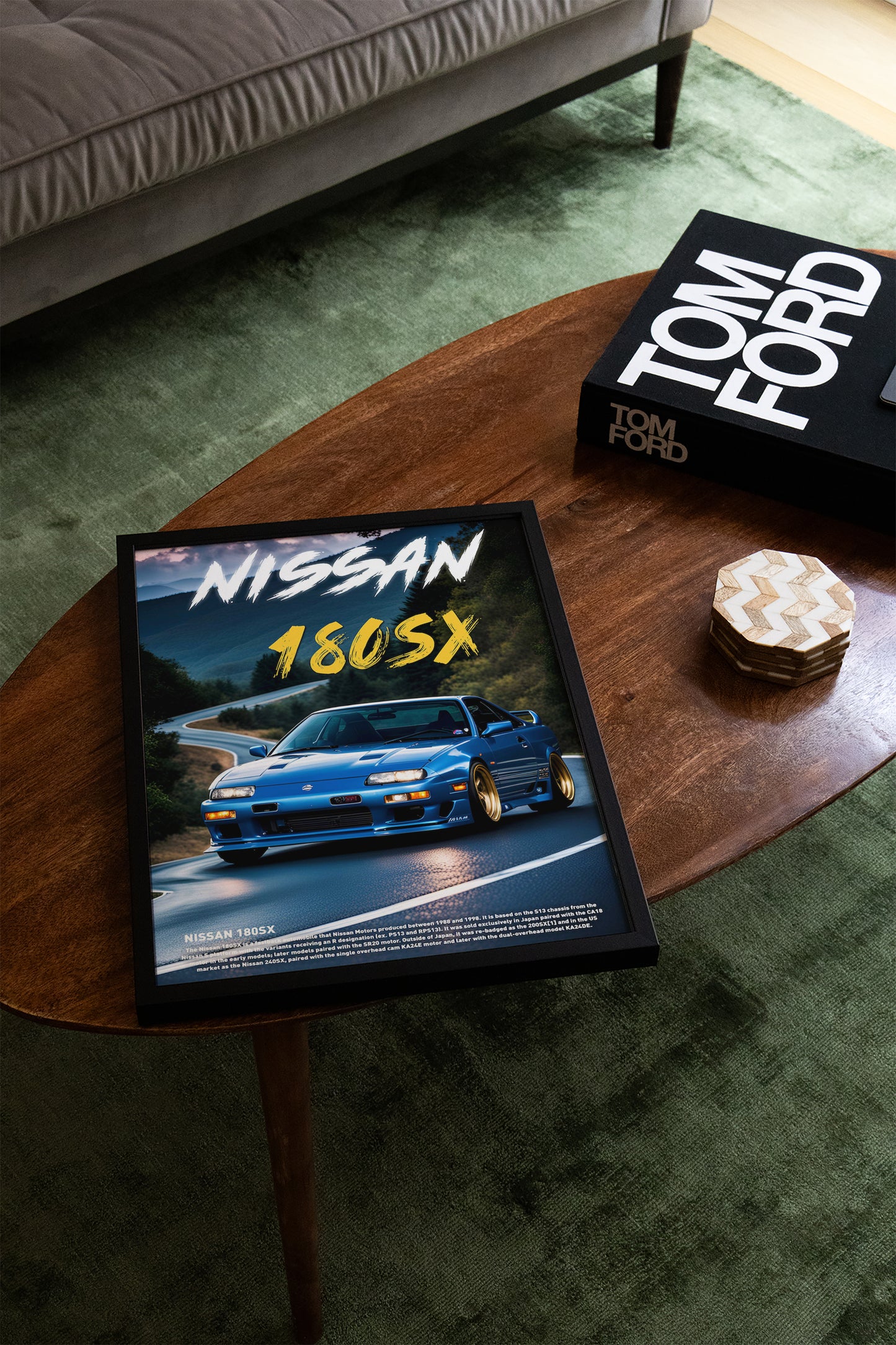 Nissan 180SX Concept Poster