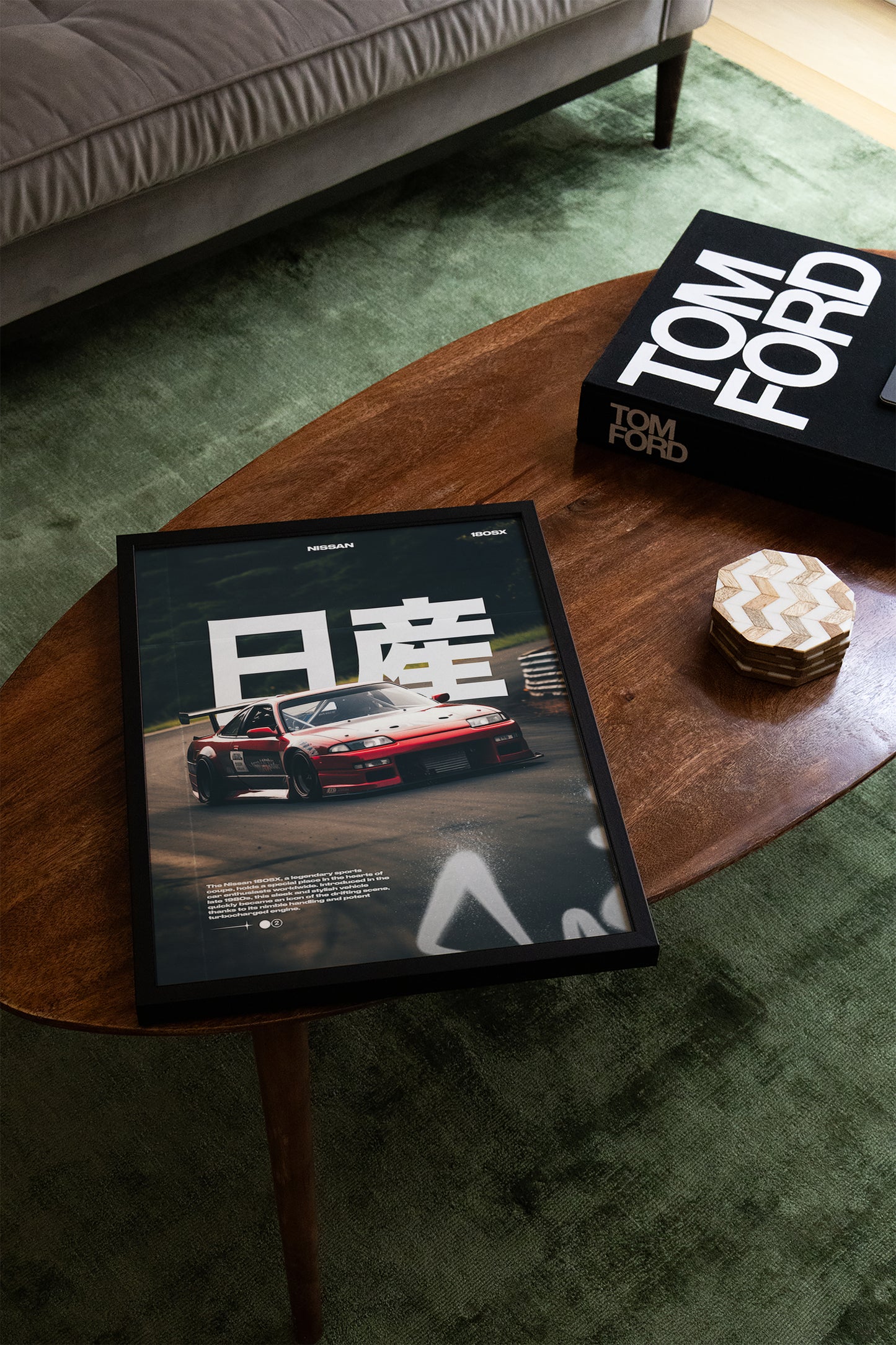 Nissan 180SX Concept Poster